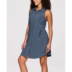 NWT Avalanche Voyage Shirt Dress size S Vintage Indigo Blue Casual Outerwear